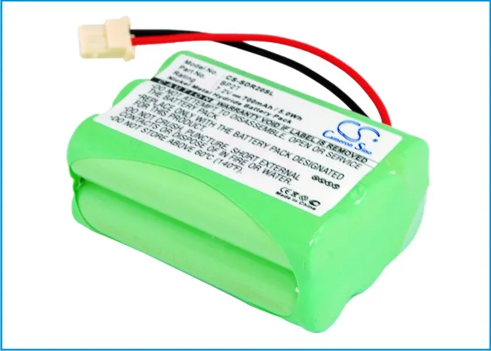 Cameron Sino 700mAh Аккумулятор BP2T для передатчика Dogtra 1400, 1400NCP, 1500NCP, 1600NCP, 170NCP, 1800NC, 1802NC, 1803NC, 1804NC, 2000NC