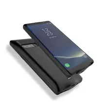 Новое поступление 5500 мАч внешний резервный аккумулятор чехол для samsung Note 8 блок питания