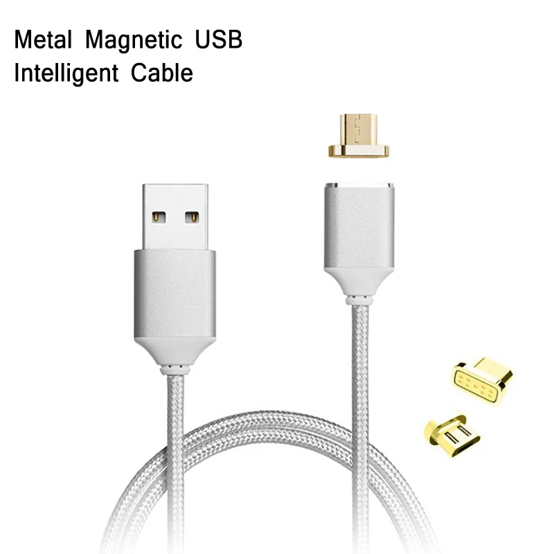 

Magnetic Nylon Braided Fast Charging Cable For HTC One V G24 G2 G8 A3333 HTC One M8 Magnetic Quick Charge Android USB Date Cable