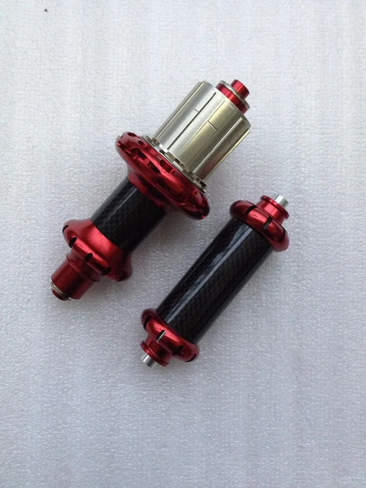 RED 16/20H Powerway R36 Road Bike Hubs Straight Pull Bicycle Hubset