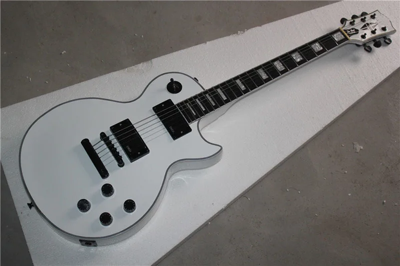 

free shipping China Custom Guitar New arrive High Quality Alpine Golden Hardware Cusotm LP White electric guitar 1117
