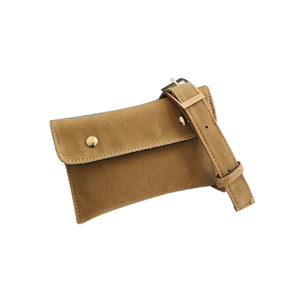 Mnycxen, Женская поясная сумка, однотонная, квадратная, качественная, из искусственной кожи, сумка-мессенджер, нагрудная сумка, поясная сумка, Bolsa de cintura, поясная сумка A20 - Цвет: Хаки