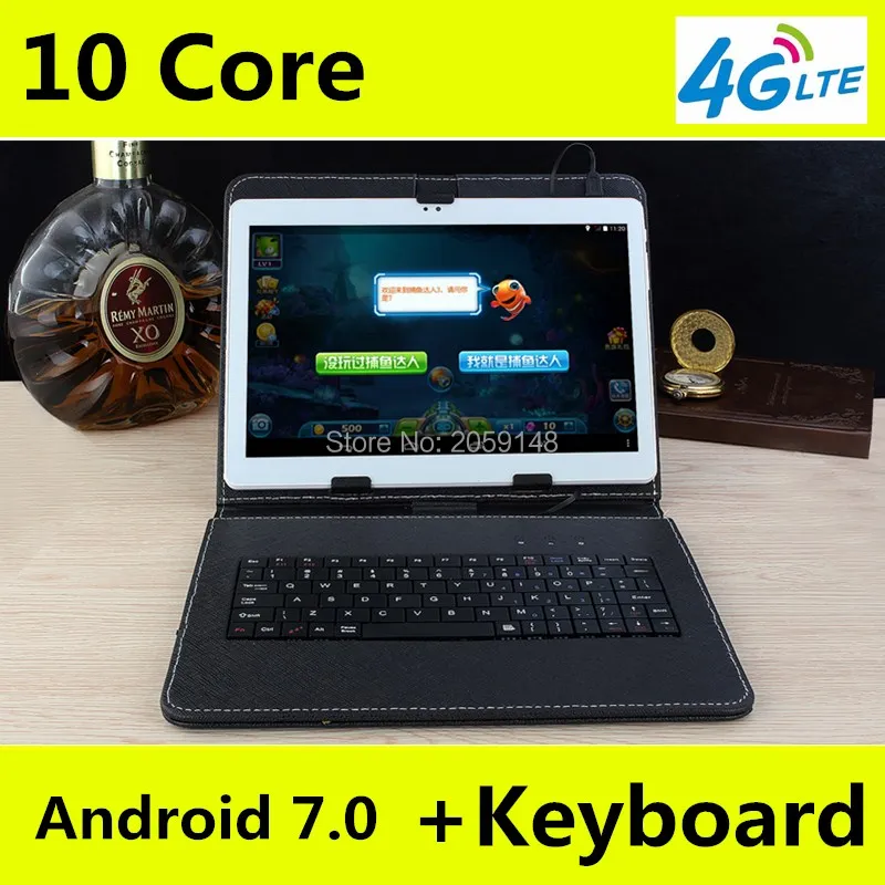 2017 Newest DHL Free 10 Inch Tablet PC 4G LTE Deca Core 4GB RAM 128GB ROM