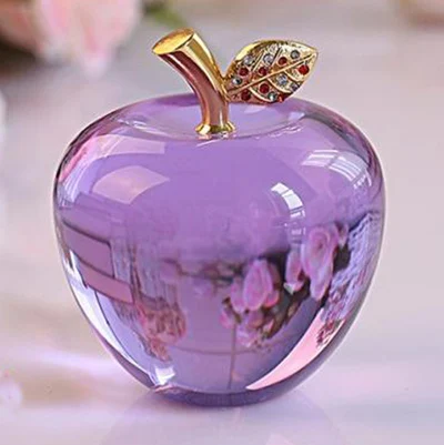 Хрустальная мебель и декоративные предметы искусства и ремесла для подарков на день Святого Валентина - Цвет: Фиолетовый