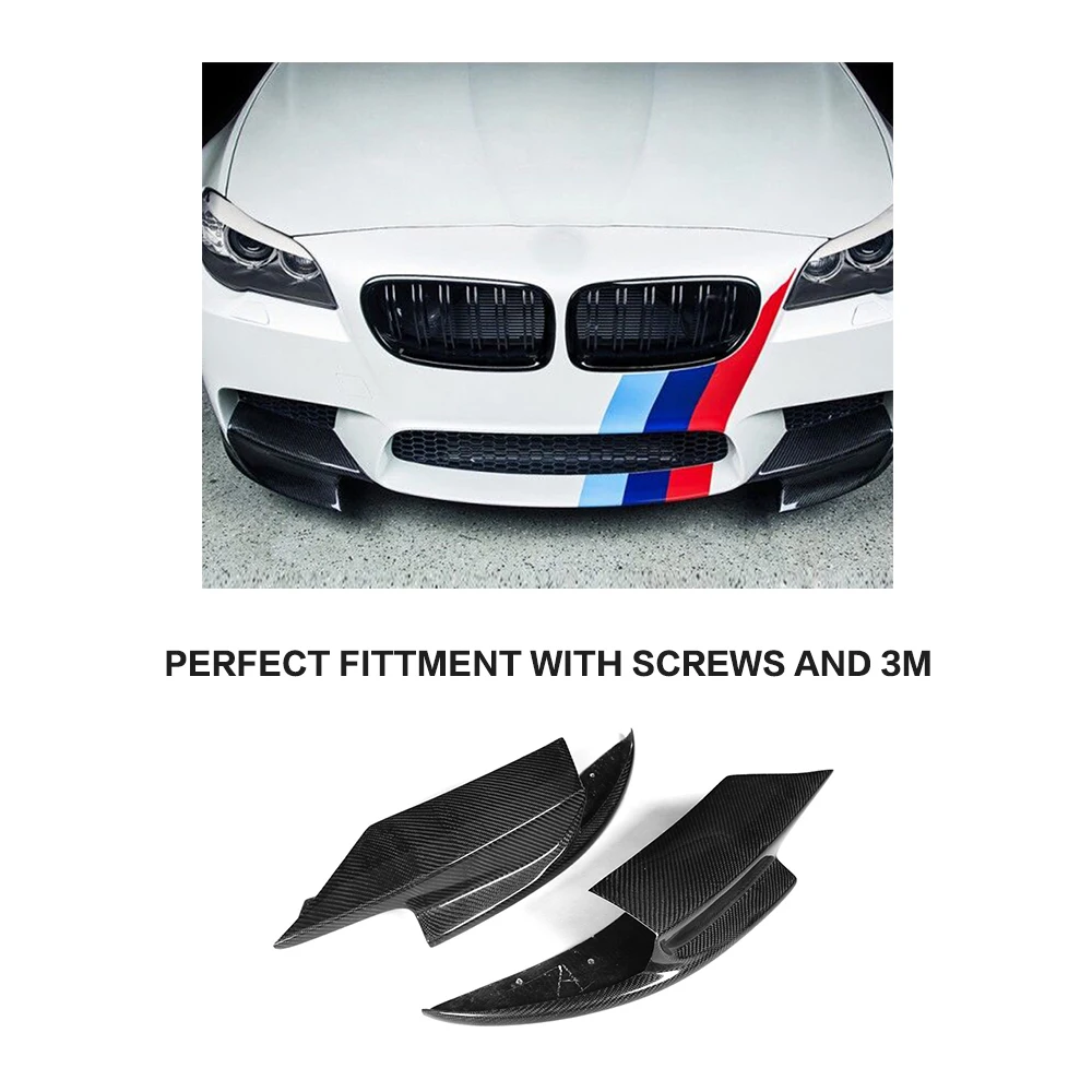 Карбоновые автомобильные гоночные передние бамперы для BMW F10 M5 седан 4 двери
