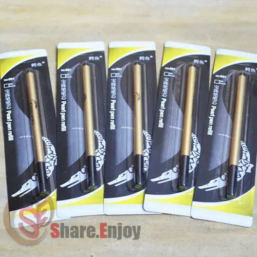 5 шт. в партии стержни для шариковой ручки 0 мм черные чернила|black ink|lot ofrefill for pens |