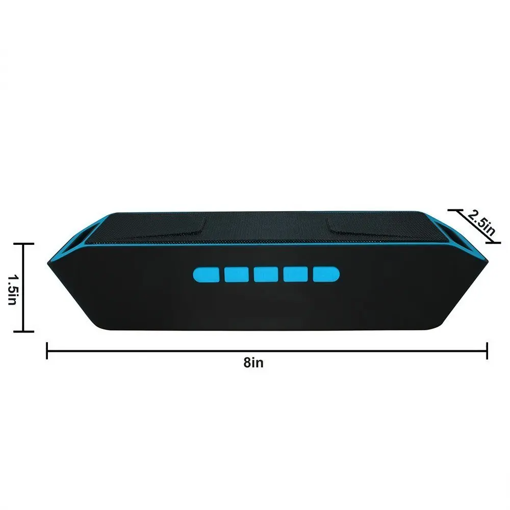 Беспроводная Bluetooth колонка стерео сабвуфер USB компьютер TF встроенный микрофон