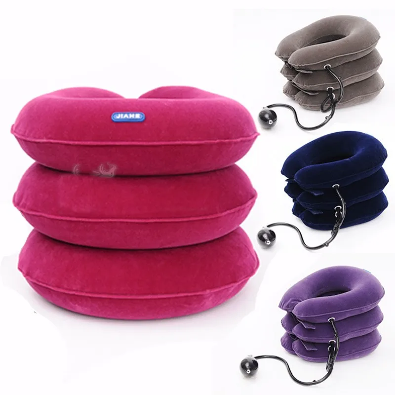 JIAHE Portable cervical traction with 3 hose tube cervical disease