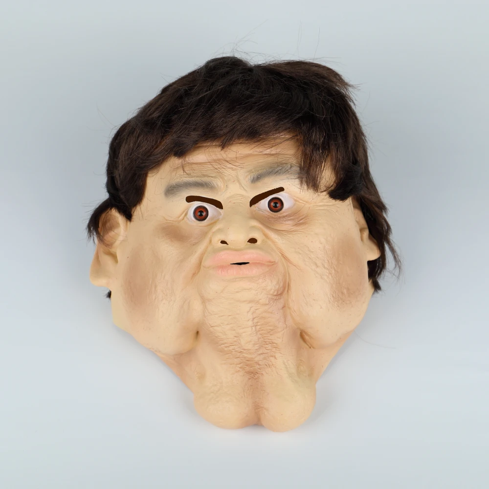 Weirdo Mask Party Dress Latex Mask Hood Adult Halloween Mask Toy Cosplay costume Funny Spoof Mask (2)