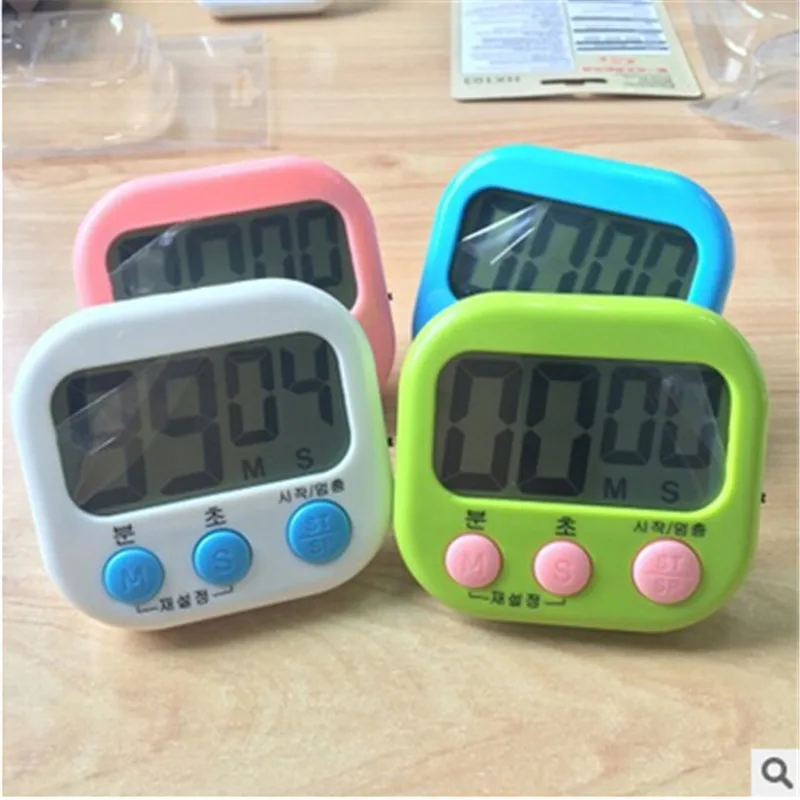 digital watch with interval timer