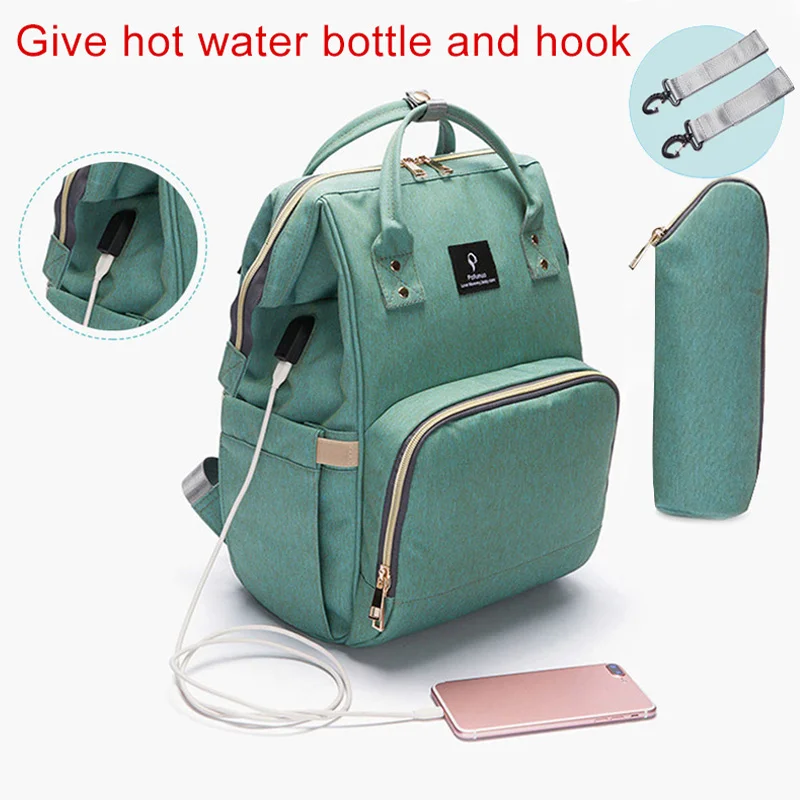 LEFUR модный рюкзак для мам, сумки для подгузников, вместительные дорожные сумки, сумка для ухода за ребенком