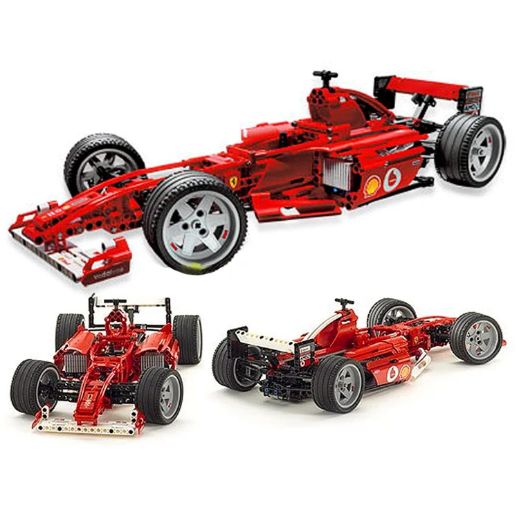 Описание гонщиков F1 Racer 1:10 автомобиль строительные блоки комплекты кирпичей
