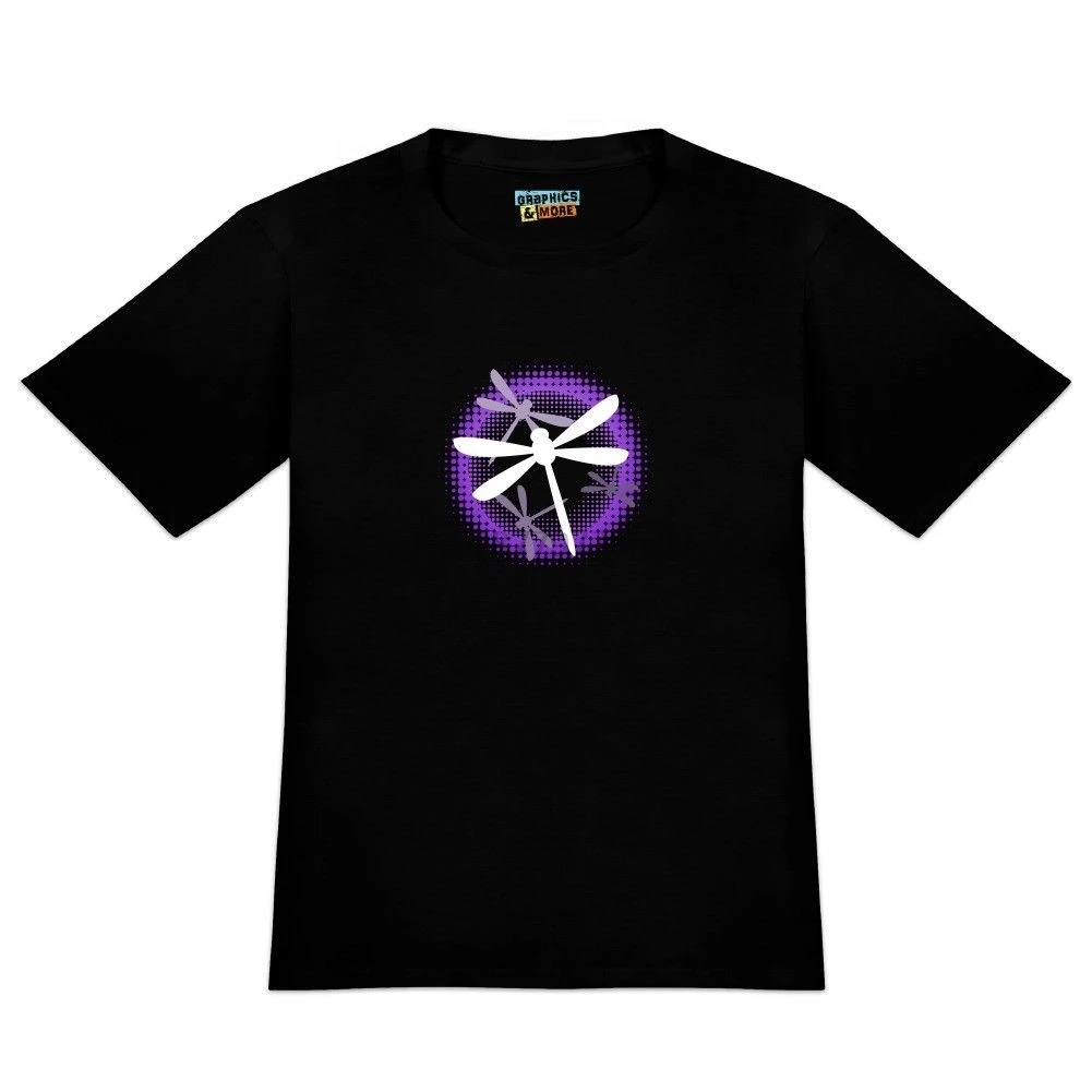 

Purple Dragonfly Dragonflies Men Novelty T-Shirt