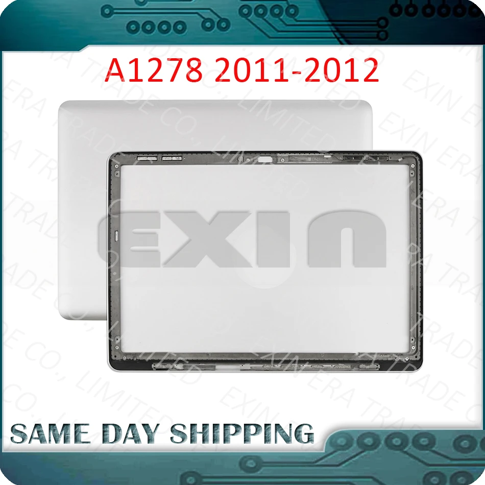 Новый ноутбук A1278 чехол для ЖК панели Macbook Pro 13 &quotUnibody задняя крышка корпуса с логотипом 2011 2012 лет|Сумки и