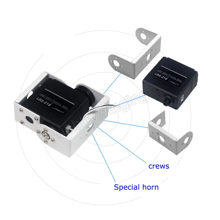 

RobotAluminum Joint Kit bracket with Dual Axis Digital Servo Robot DIY accessories Education