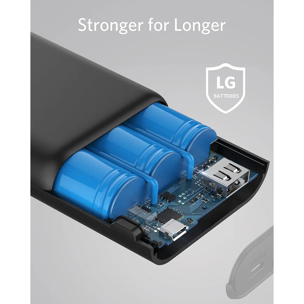 Anker power Core 10000 внешние аккумуляторы мАч ультра компактный высокоскоростная