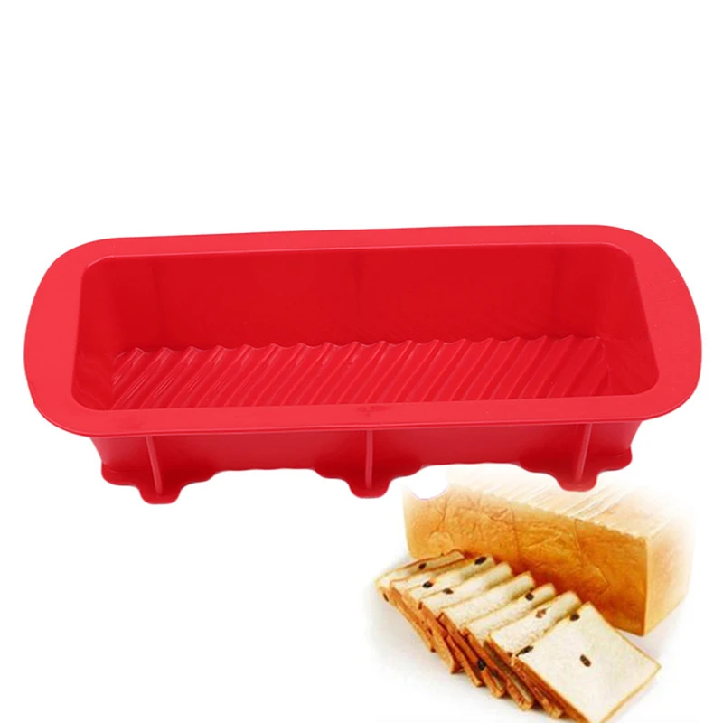 DIY Rectangular Shape Cake Mold 3D Silicone Baking Tools Bakeware Maker High Quality |