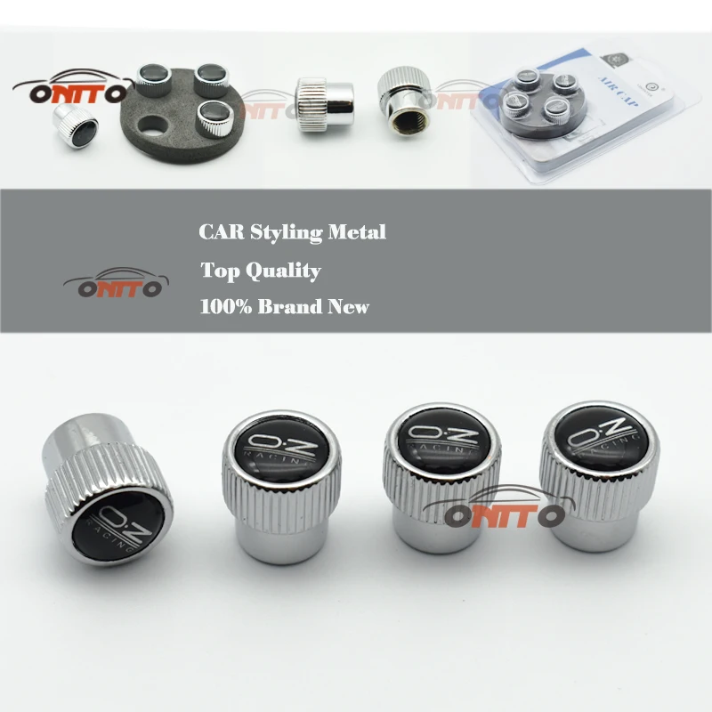

Metal OZ / o.z racing Emblem Car Tire Valve Caps Air Covers OZ Logo fit Benz citroen fiat infiniti jeep jaguar AUDI bmw vlovo