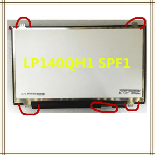 Новый 14 &quotтонкий светодиодный экран LP140QH1-SPF2 LP140QH1 SPF1 (SP) (F2) ЖК-экран 2560X1440 40pin FRU: