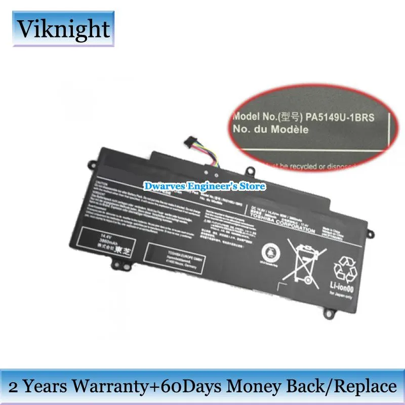 Genuine PA5149U 1BRS Laptop Battery For Toshiba Tecra Z40 A Z40 A 10K