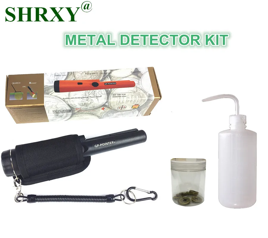 

2019 NEW Sensitive Garrett Metal Detector Same Style Pro Pointer Pinpointing Hand Held Metal Detector with Wash Bottles Kit