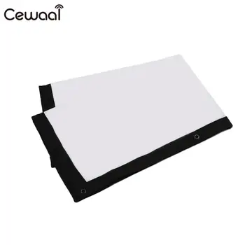 

Cewaal Projector Screen 84inch Diffuse Reflection Canvas 16: 10 Wedding Lobbies Foldable Portable Projection Curtain