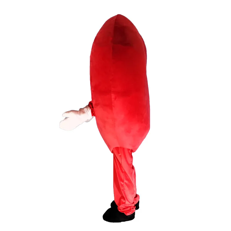 Red Heart Love Mascot Costume Halloween Christmas Birthday Party Valentine's Day Cosplay