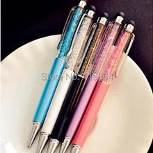 Милые кристалл алмаза и шариковая ручка Kawaii Сенсорный экран Шариковая ручка с черными чернилами