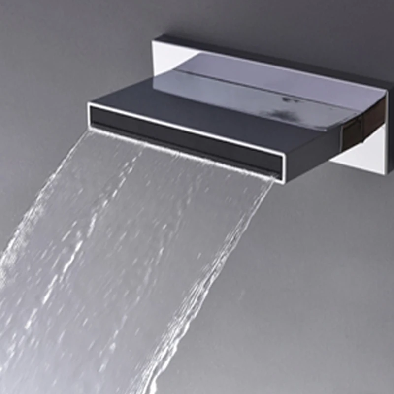 Wall Mounted Install Shower Faucet Rainfall Shower Head Abs