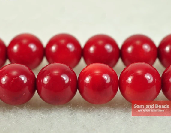 

Free Shipping Natural Red Coral Beads 15.5" Pick Size 4 6 8 10mm For Jewelry Making RCB01