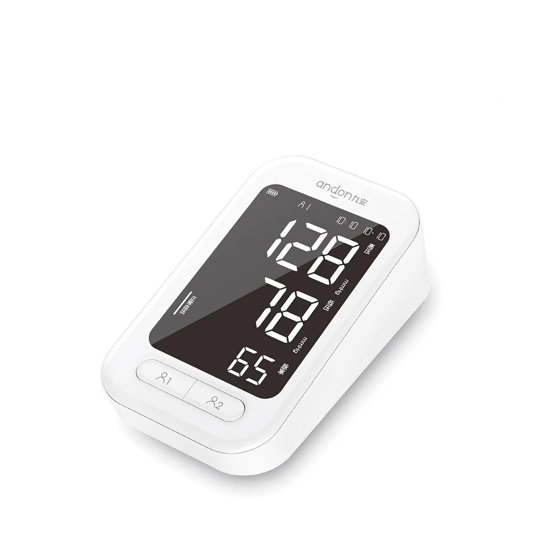  Andon Automatic Digital Blood Pressure Monitor Heart Rate Monitor Counter Tonometer Sphygmomanomete