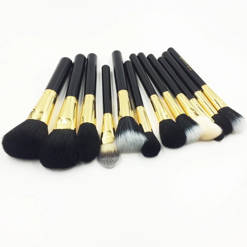 

original brand 29pcs Extravaganza Collection 18k gold makeup brushes+makeup brush bag