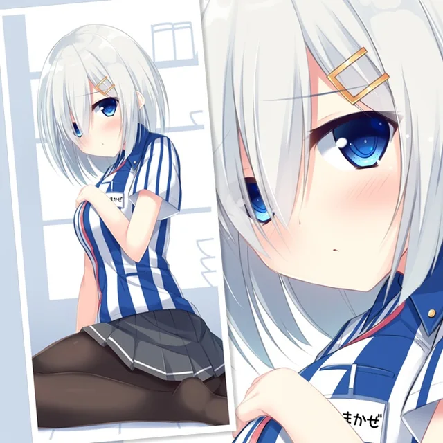 45x95cm Fleet Girls Kantai Collection Kancolle Hamakaze Art Cartoon