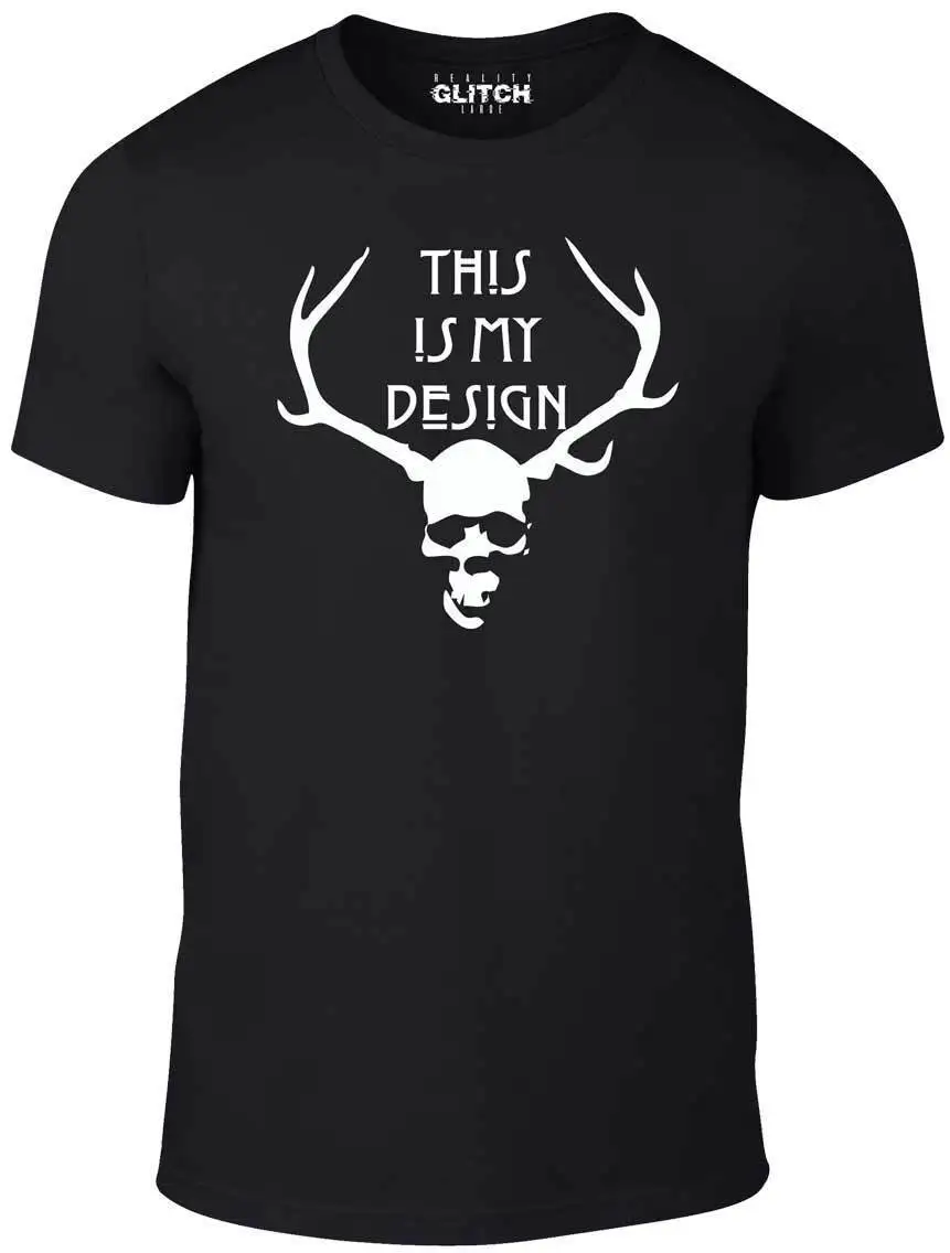 

This is my Design T-Shirt - Funny t shirt retro hannibal season horror vintage Summer Men'S fashion Tee 2019 fashion t shirt