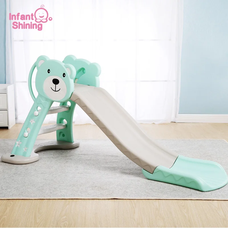 Buy Infant Shining Kids Slide Toy Baby Room Slides for Kids Foldable Slide for