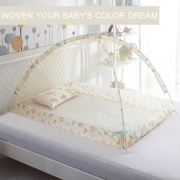 

Baby Bottomless Mosquito Net Anti-mosquito Dustproof Windproof Bed Net Free Dome Manual Operation Installation Nets