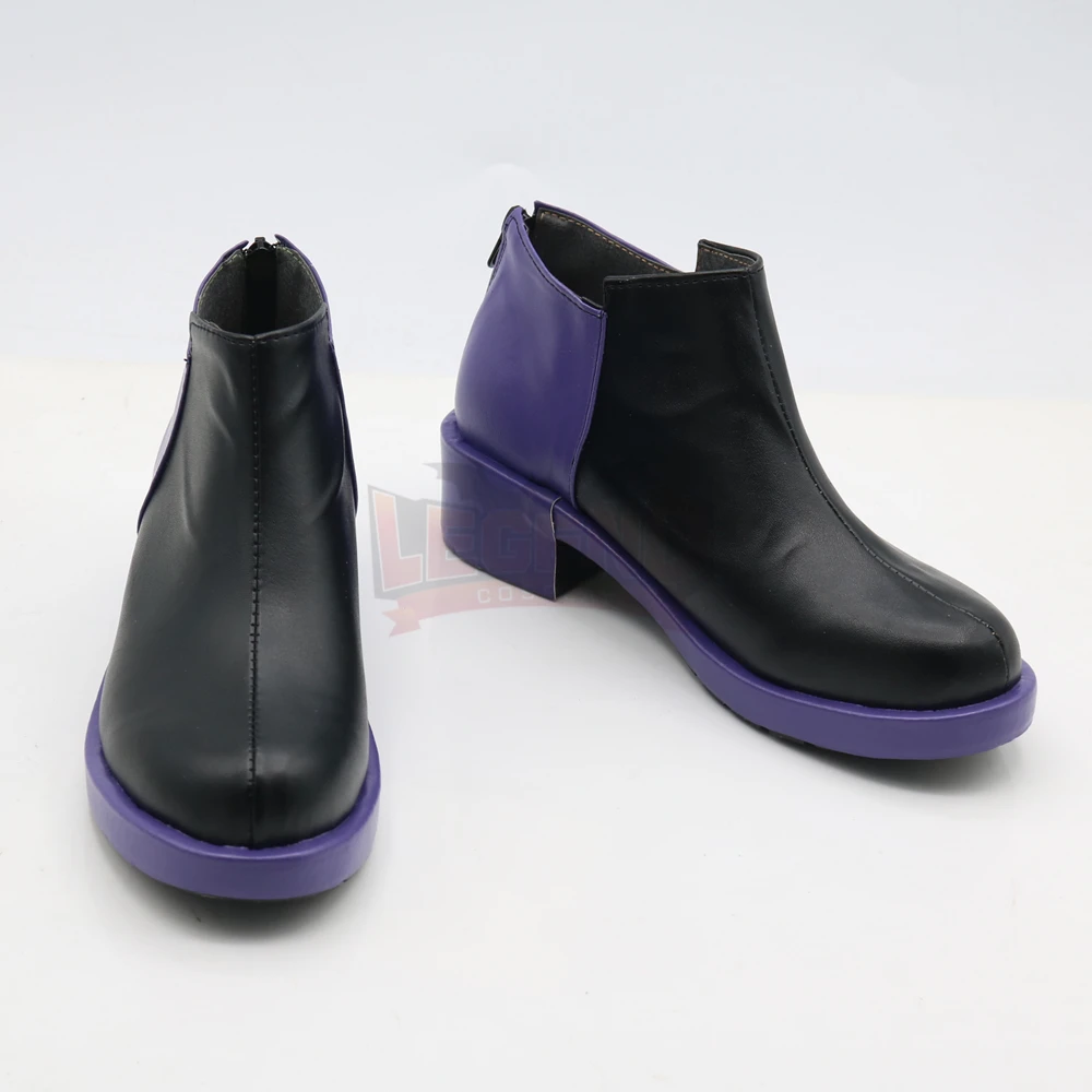 hot !!Danganronpa V3 Ouma Kokichi PU Cosplay shoes boots Custom-made MM