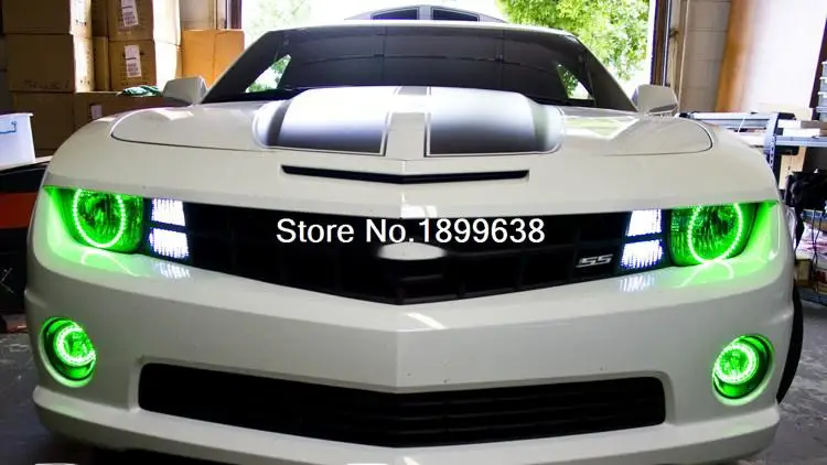 Разноцветная RGB-подсветка с пультом дистанционного управления для Chevrolet Camaro 2010 2011