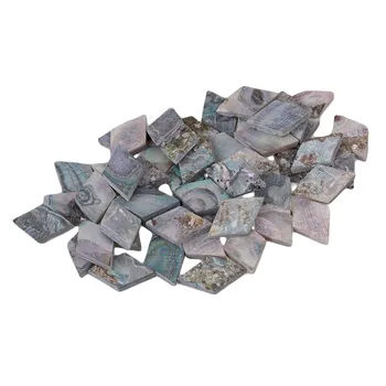 

Yibuy Guitar Fingerboard Dots Colorful Abalone Diamond Makers Set of 100