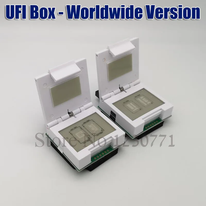 UFI Box-Всемирная версия и 169-FBGA, 153-FBGA, 162-FBGA, 186-FBGA BGA221/BGA254 2в1 eMMC/eMCP разъем