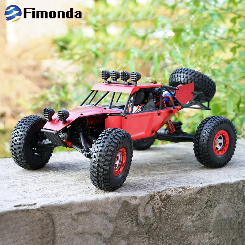 Металлический Корпус кузова Feiyue для автомобиля корпус с рулонной клеткой 1/12