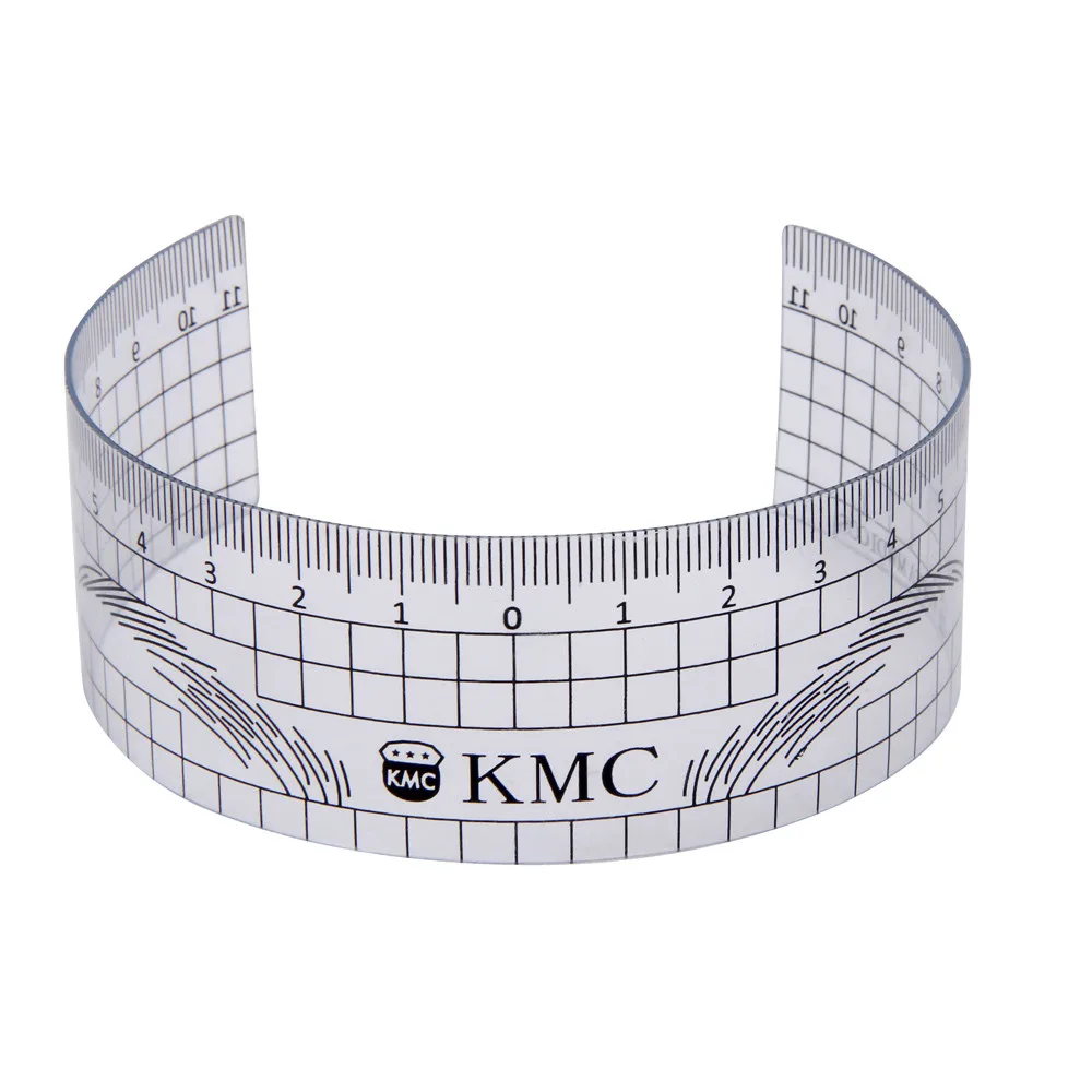 

Eyebrow shaping ruler reusable makeup eyebrow measurement eyebrow guide ruler permanent tool