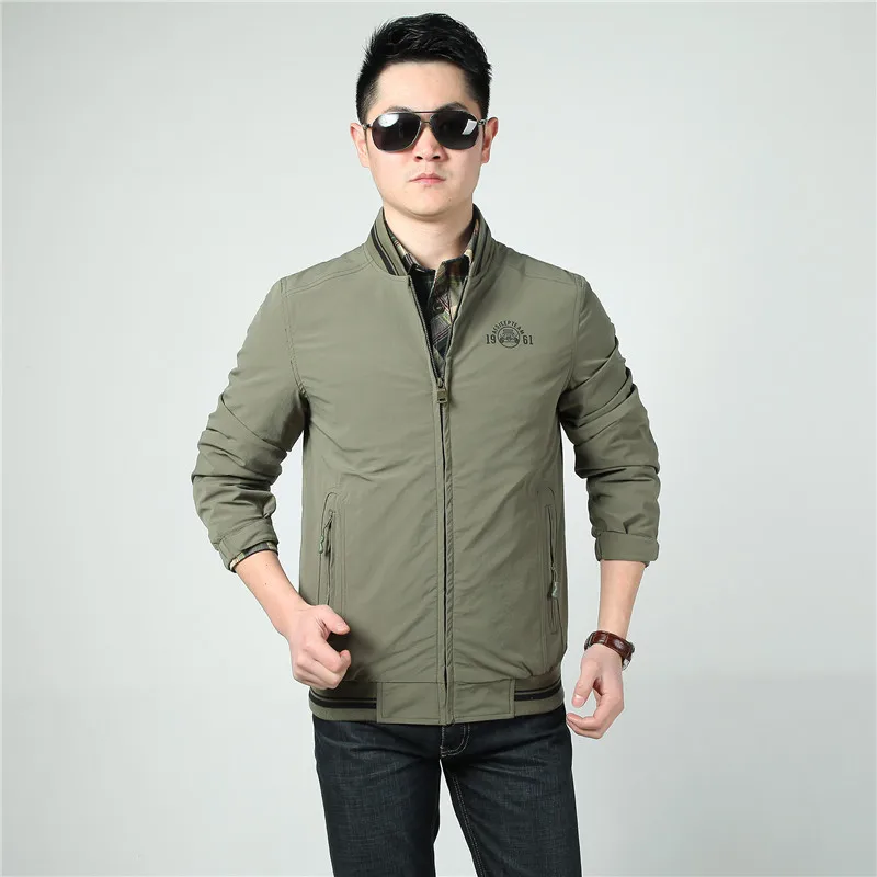 2017 New Autumn Brand Military Army Jacket Men Casual Coat Mens CLOTHES