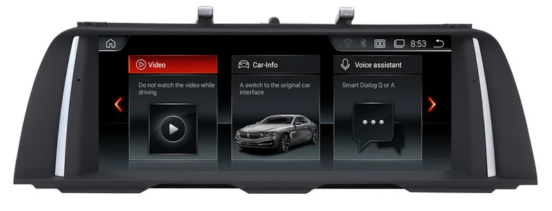 Cheap 1280*480 10.25 Android 4.4 Quad Core Car Radio DVD GPS Navigation Central Multimedia for BMW 5 Series F10 F11(2010-2013)Free map 1