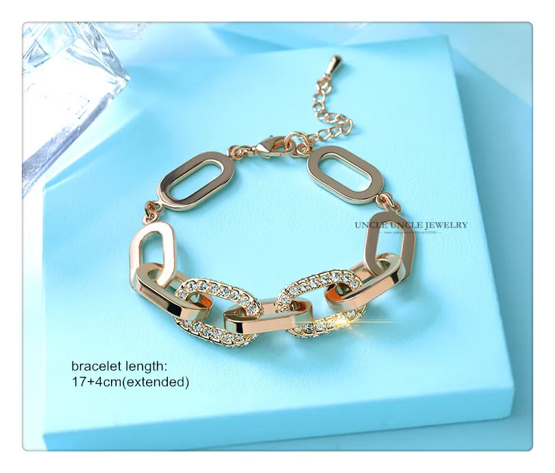 Женский браслет с геометрическими элементами розовое золото|ladies bracelets|bracelet