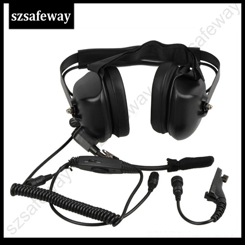 walkie talkie headphone oise cancelling headset for XPR6300 DP3400 DP4801 APX7000 XPR6500 XPR6550 XPR7000 XPR7550 XiR 1