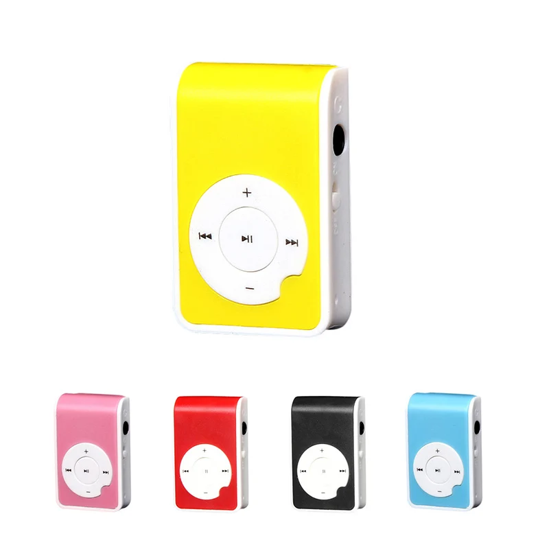

Fashion Mini 5 Colors Clip USB MP3 Music Player No Screen Support TF Card A57