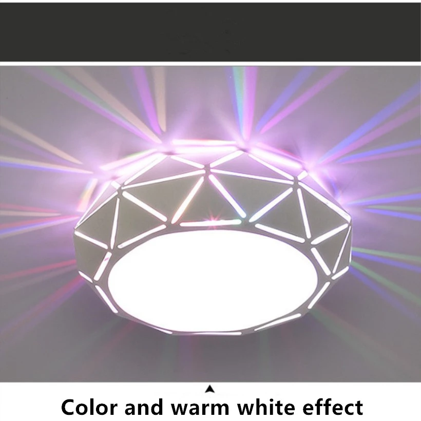 Luzes de Entrada Luz do Corredor Redonda Moderna Lanterna 5w - 1w Superfície Acrílico Incorporado Luz Varanda Simples li Ac220v Led 5 High Quality Luzes e Iluminação