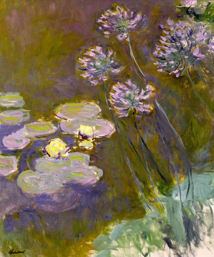 Pintura En Lienzo Sin Marco De Flores Obra Maestra De Reproducci n De 
