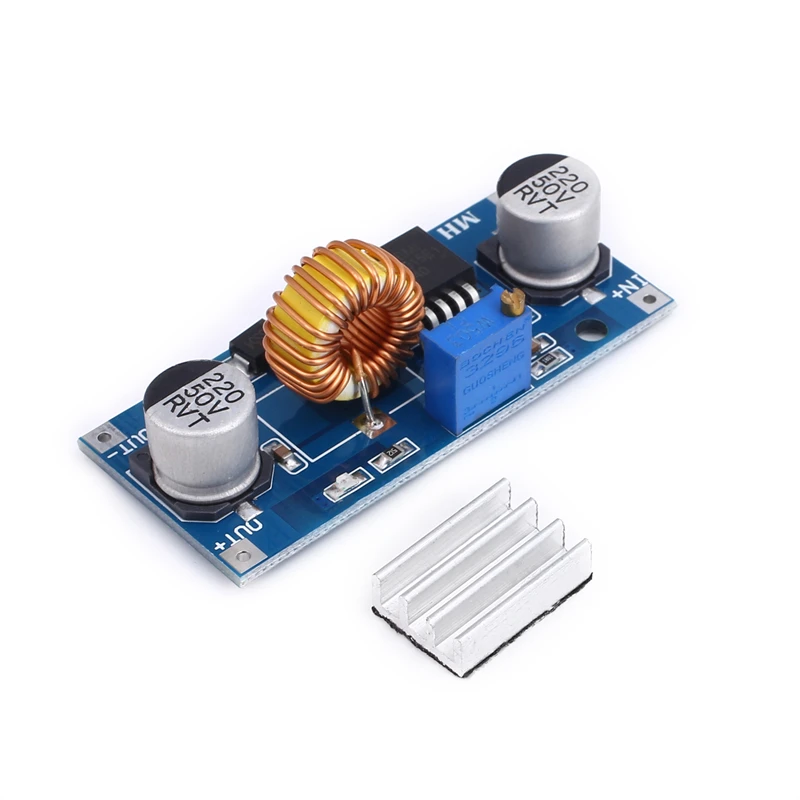 5A XL4015 DC 4 38V до 1 25 36V 24V 12V 9V 5V Шаг вниз Регулируемый Питание модуль светодиодный